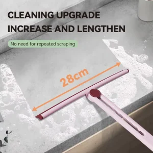 Factory Good Storage Shower Wiper with Hook Car Window Glass Cleaning Wiper