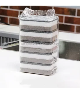 Factory High Density Kitchen Products Dish washing Non scratch Scouring Pad Household Cleaning Sponge