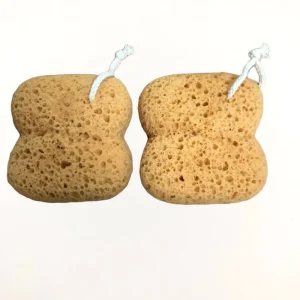 Factory Honeycomb Sponge Porous Design for Easy Dirt Removal Seaweed Cotton Scouring Pads Sponges Scouring Pads