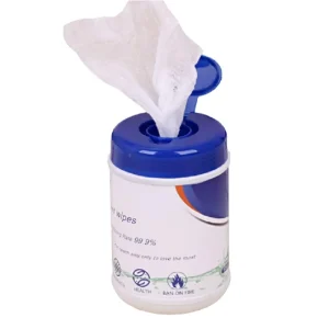 Factory Lemon Scented Cleansing Soft Travel Mini Wet Wipes Non Woven Fabric