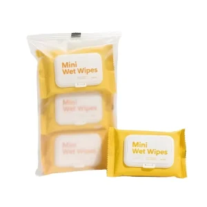 Factory Natural Organic Water Mini Wipes for Surface Cleaner Baby Wet Wipes for Skin