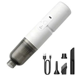 Factory New Design ABS Material Handheld HEPA Filter Battery Powered Lightweight Easy Cleaning Vacuum Cleaner