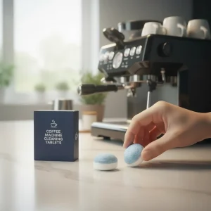Factory No Residue Effervescent Tablets Coffee Maker Cleaner Manufacturer 2g Coffee Calc Cleaning Tablet Descaling