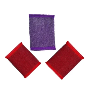 Factory Non Scratch stainless steel Dish washing Scrubber Sponge Pad Scouring Pad for Household Washing