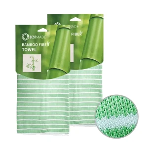 Factory Non Stick Oil Absorbing Microfiber Bamboo Kitchen Towels