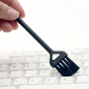 Factory Plastic Handheld Long Handle Cleaning Dust Brush Keyboard coffee Grinder Cleaning Brush
