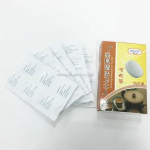 Factory Price Cleaning Tablets Eco Friendly Teapot Tea Stain Remover Cleaning Tablet 30 Tablets box