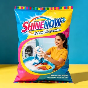 Factory Price Detergent Washing Laundry Soap Powder 1kg Packing