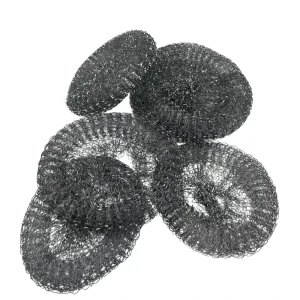Factory Price Eco Friendly Dish Washing Galvanized Steel Wire Mesh Scrubber Sponge Cleaning Ball Kitchen Sponge Scourer
