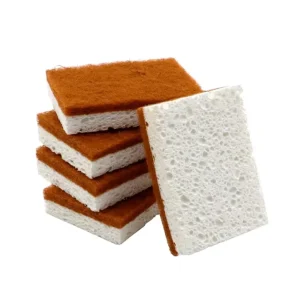 Factory Price Eco and Biodegradable Kitchen Cleaning Sponge Sustainable Scouring Pad Nylon Sponges for Cleansing