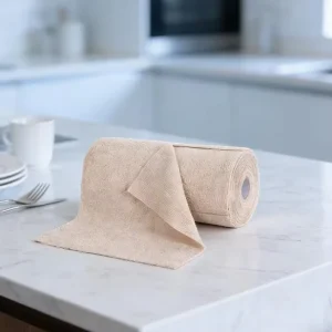 Factory Price Tear Off Disposable Microfiber Kitchen Towel ODM Cleaning Rags Bulk Supply Dishcloth for Supermarket Retail Market