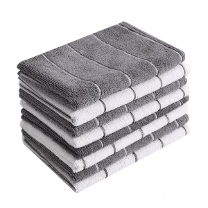 Factory Products Micro Fiber Dish Cloth Soft High Absorbent Kitchen Towels