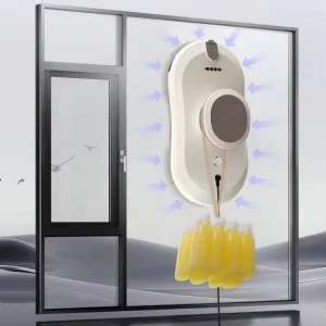 Factory Promotion Electric Remote Control Window Cleaning Robot Water Spray Function Fully Automatic Glass Cleaner Hotel