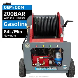 Factory Quote 24 Inch Remote Control Jet Water Snake Drain Cleaner Sewer and Drain Cleaning Machines