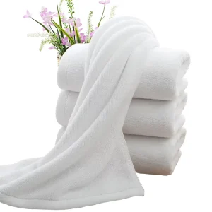 Factory Sale 100% Cotton Solid Color Quick-Dry Woven Eco-friendly Home Hotel Linen Towel