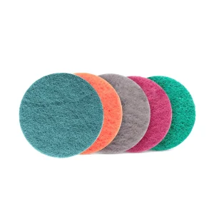 Factory Supply 4 Inch 5 Inch Cleaning Industrial Sponges Scouring Pads Sponge Sanding Disc