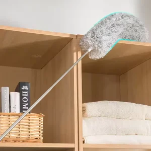 Factory Supply Extendable Hand Fan Keyboard Feather Computer Car Cleaning Microfiber Duster
