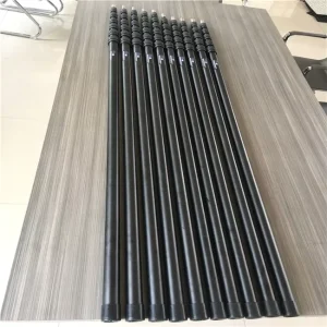 Factory Supply Portable Fiberglass Tapered Telescopic Tube for Household Gutter Cleaning Tool