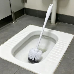 Factory’s Sustainable Household Cleaning Brushes Durable PP Material Head Toilet Brush Hand Crafted Design for Home Use