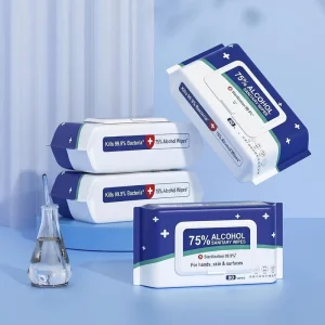 Fast Acting Disinfecting Wipes for Medical Equipment Kitchen & Home Cleaning