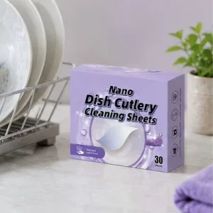 Fast Dissolving Dishwasher Sheets Quick Dissolve Grease Remover Dishwashing Sheets