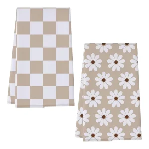 Fast Dry Dish Towel Highly Absorbent Machine Wash Soft Lightweight Reusable Cleaning Cloths for Kitchen