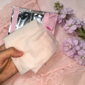 Feminine Wipes Individually Wrapped Disposable Wet Wipes for Adults Female Daily Cleaning