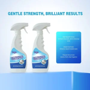 Fingerprint Resistant Plant Based Powerful Degreaser Cleaner Polish Streak Free Aerosol Spray Customizable Kit Deep Stain Rust