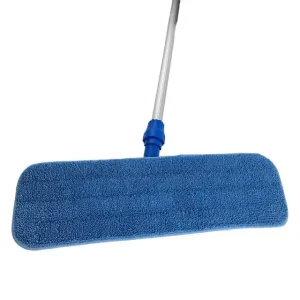 Flat Floor Mops Quick Clean Telescopic Removable Head Magic Mop with Microfiber Pads
