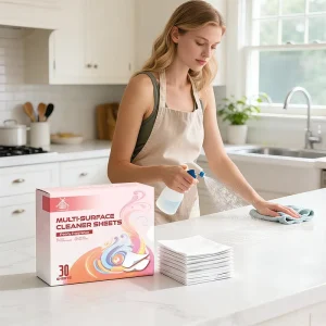Floor Cleaning Sheet Decontamination Clean Eco friendly Bright and Lasting All Purpose Multi Surface Cleaner Sheet