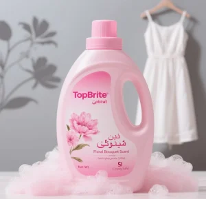 Floral Lavender Disposable Low Suds Quick Rinse Formula Liquid Detergent for Front Load Washing Machines Bulk