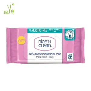Flushable Biodegradable Hand Sanitizing Wet Wipes Alcohol Free Individual Antiseptic Disinfecting Cleaning Wipes for Travel Home