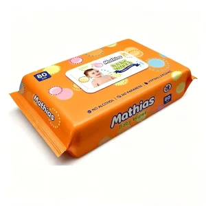 Flushable Toilet Wet Wipes Organic Cotton Gentle Cleansing Wet Tissues for Personal Hygiene Home Travel Use