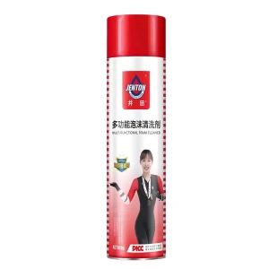 Foam Cleaner Spray JT 0608 Multi Purpose No Rinse Residue Streak Free Removes Stains Without Marks for Car and Home Use