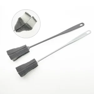 Foamstar Long Handle Multi purpose Cup Brush Kitchen Cleaning Brushes with Free Sample Including Sponge Scouring Pad