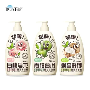 Food Grade Dishwashing Liquid Milk Tea Fragrance Fruit Vegetable Tableware Cleaning Dish Detergent Liquid