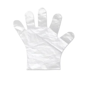 Food Service Clear Polyethylene Transparent Disposable LDPE PE Plastic Hand Gloves