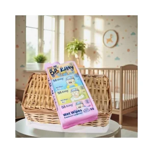 For Baby Napkin Mini Packaging Plasticfree Extra Soft Non scented Purified Water Cleansing Wet Wipes