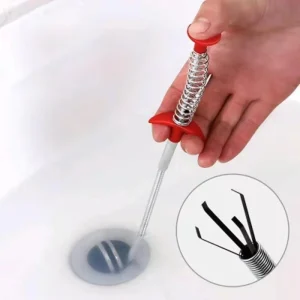 Four jaw Sewer Dredger Bendable Drain Snake Cleaner Hair Catcher Clog Remover Sink Pipe Unclogging Tools