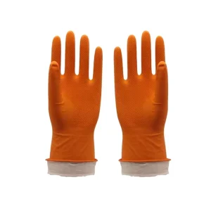 Free Sample Custom Rubber Mechanic Work Long Sleeve Dipped Fishing Household Rubber Gloves