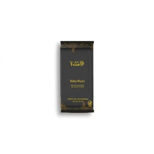 Free Sample Factory Price Black 100pcs Non-Woven Baby Cleansing Wipes
