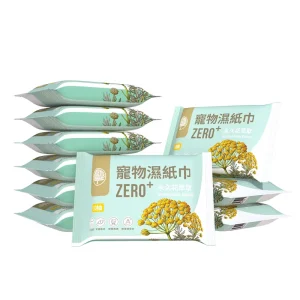 Free Sample Natural Organic Private Label Packaging For Cat Biodegradable Pet Wipes Cleaning Wipes For Dog