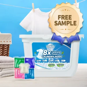 Free Samples Eco Friendly pH Neutral Pods Biodegradable Gel Plastic Hypoallergenic Softening Scent Booster Apparel Bathroom