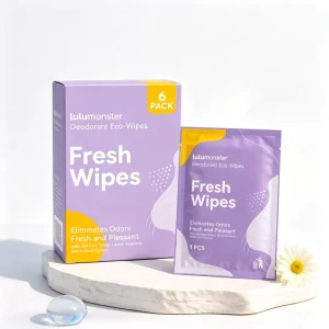 Free Samples High Quality Individually Packed Deodorant Wipes Sweat Odor Control Disposable Fresh Body Wipes Daily Use