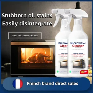 Fridge and Microwave Cleaner Spray Natural Refrigerator Deodorizer Non Toxic Kitchen Appliance Odor Eliminator