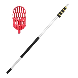 Fruit Picker with Basket Telescoping Apple Picker Telescopic Extension Pole
