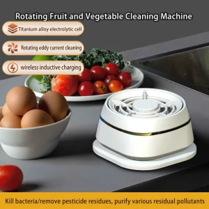 Fruit Vegetable Washing Machine 4000mah Food Purifier OEM Fruit Clean Machine