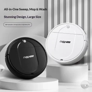 Fully Automatic Household Sweeping Robot Smart Cleaning Washing Mopping All in one Mop Floor Cleaner Suction 180 Min