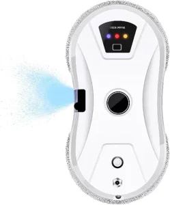 Fully Automatic Robot Window Cleaner 5600pa Suction Smart Water Spray 750mAh Battery for All Smooth Glass Surfaces