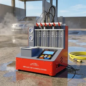 GDI 608 Auto Fuel Injector Service Tool with Multi language and On vehicle Flushing Function